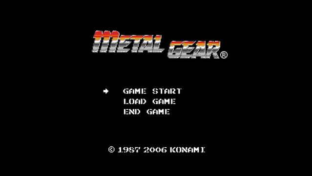 METAL GEAR PC Screenshot