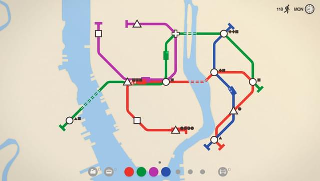 Mini Metro PC Screenshot