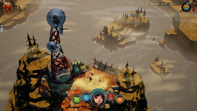 The Flame in the Flood Gameplay Screenshot