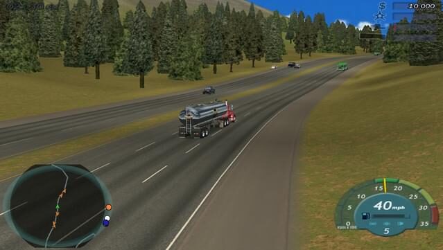 Wheels of Steel: Convoy Gameplay Screenshot