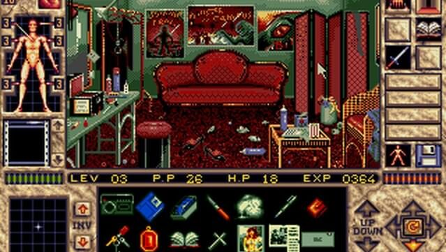 Elvira II: The Jaws of Cerberus Gameplay Screenshot
