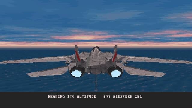 Fleet Defender: The F- Tomcat Simulation Gameplay Screenshot