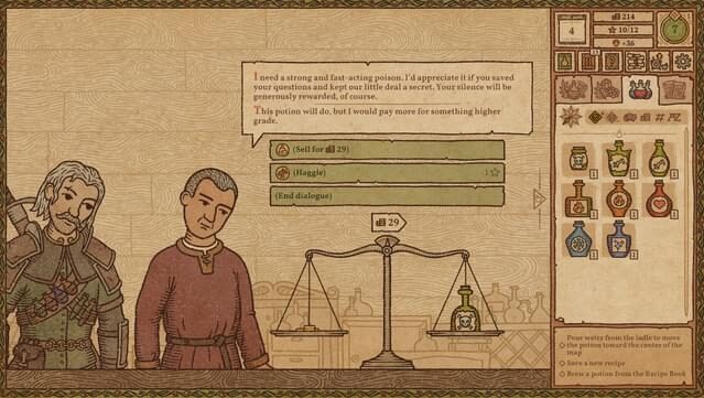 Potion Craft: Alchemist Simulator Gameplay Screenshot