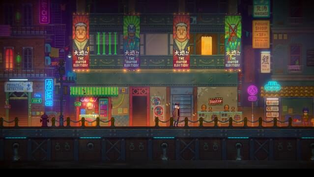 Tales of the Neon Sea Gameplay Screenshot