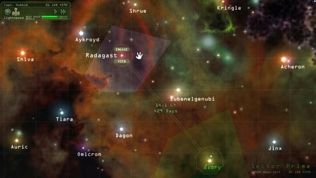 Weird Worlds: Return to Infinite Space Gameplay Screenshot