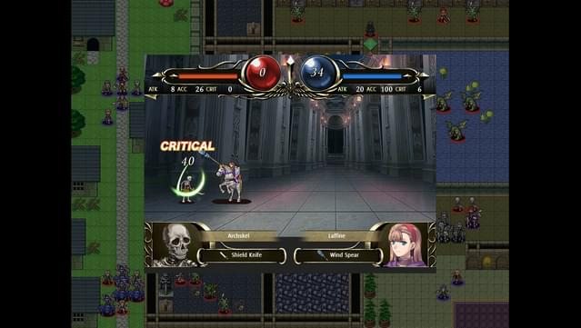 Vestaria Saga II: The Sacred Sword of Silvanister Gameplay Screenshot