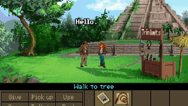Indiana Jones® and the Fate of Atlantis™ Gameplay Screenshot