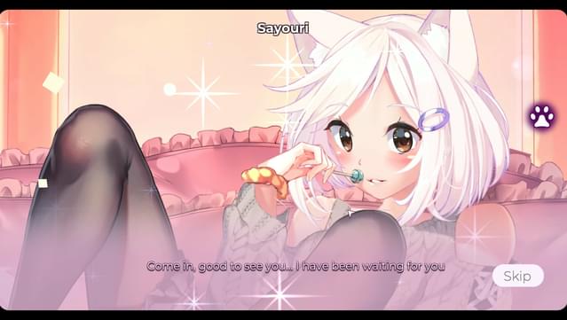 Hentai Mosaique Neko Waifus Gameplay Screenshot