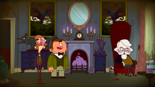 Adventures of Bertram Fiddle : A Dreadly Business Gameplay Screenshot