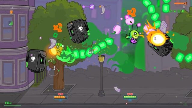 Alien Hominid Invasion Gameplay Screenshot