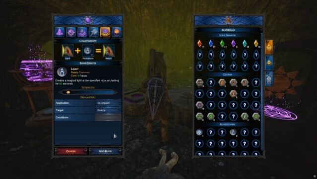 Ars Notoria Gameplay Screenshot