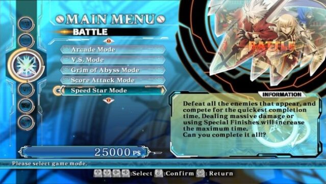 BlazBlue Centralfiction Gameplay Screenshot