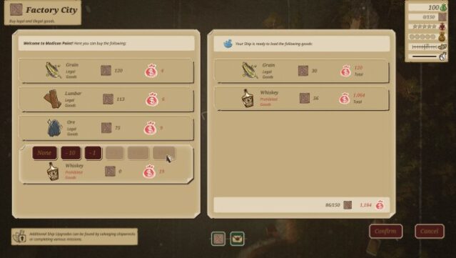 Bootleg Steamer Gameplay Screenshot