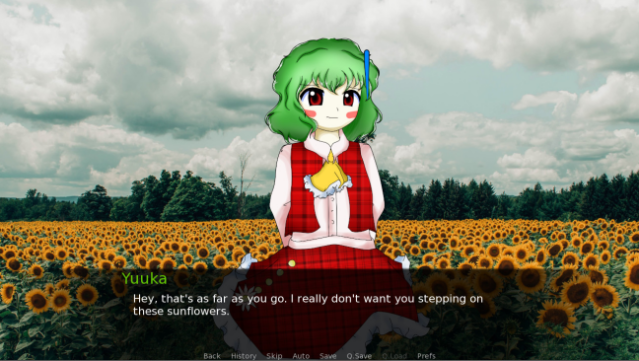 CBT With Yuuka Kazami PC Screenshot