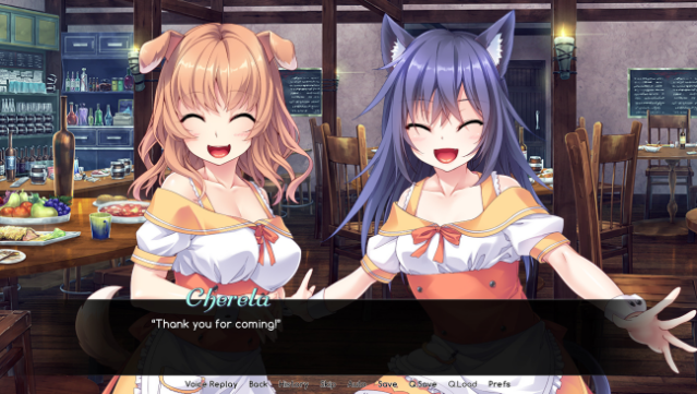 Catgirl & Doggirl Cafe PC Screenshot