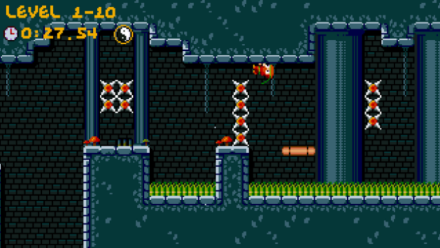 Chibi Ninja Shino-kun: Treasure of Demon Tower Gameplay Screenshot