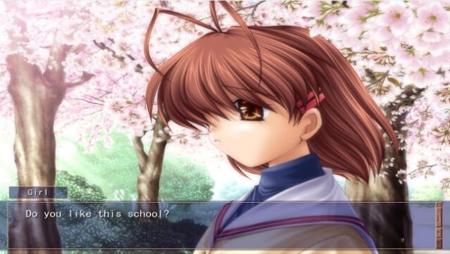 Clannad Gameplay Screenshot