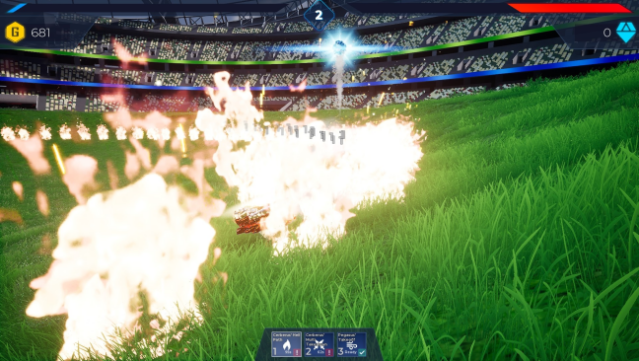 Contrablade: Stadium Rush Gameplay Screenshot