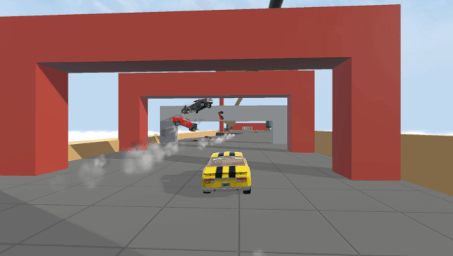 Crash Wheels Gameplay Screenshot