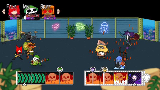 Deathbulge: Battle of the Bands Gameplay Screenshot