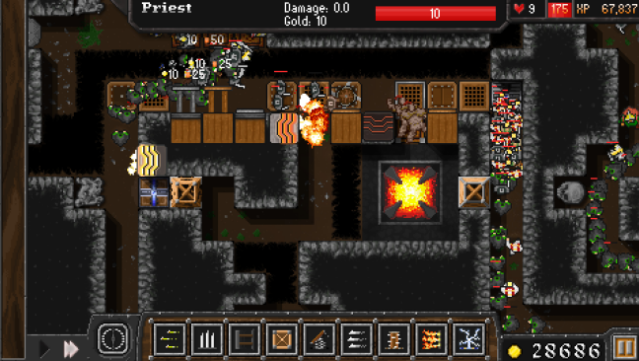 Dungeon Warfare Gameplay Screenshot