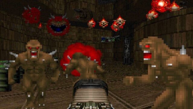 Final Doom Gameplay Screenshot
