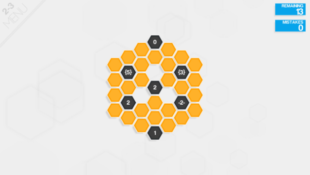 Hexcells Infinite Gameplay Screenshot