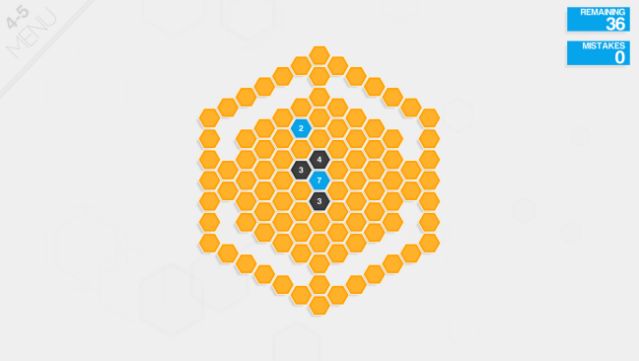 Hexcells Plus Gameplay Screenshot