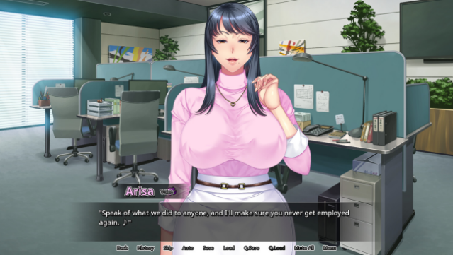 I Wanna Fuck My Busty Boss Gameplay Screenshot