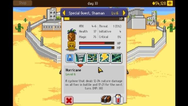 Knights Of Pen And Paper + Edition Gameplay Screenshot