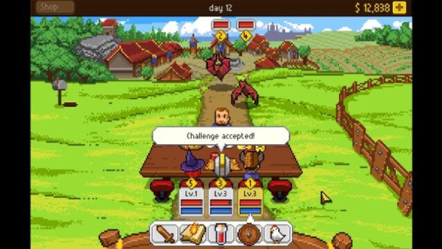 Knights Of Pen And Paper + Edition PC Screenshot