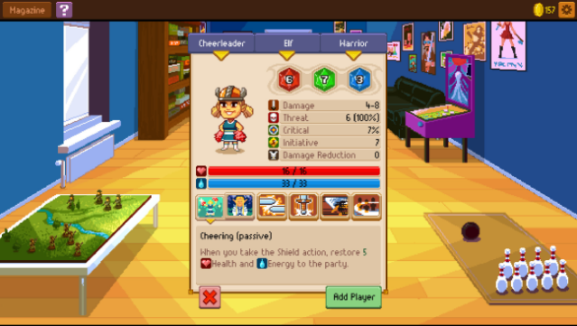 Knights of Pen and Paper Gameplay Screenshot
