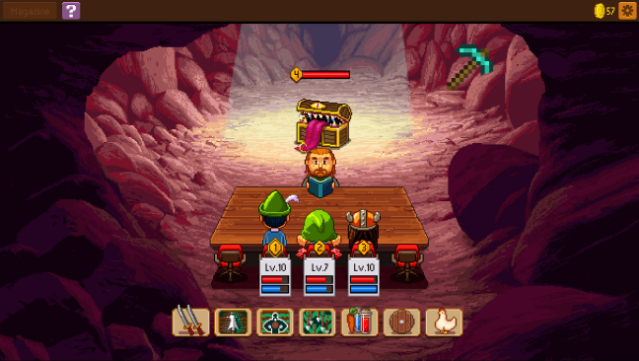 Knights of Pen and Paper PC Screenshot
