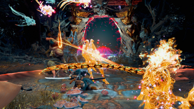 Kunitsu-Gami: Path of the Goddess Gameplay Screenshot