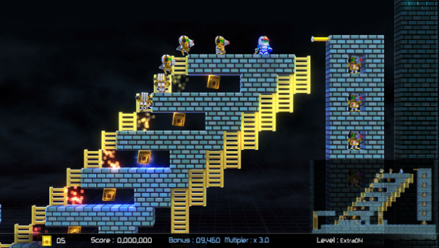Lode Runner Legacy Gameplay Screenshot