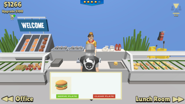 Lunch Tycoon Gameplay Screenshot