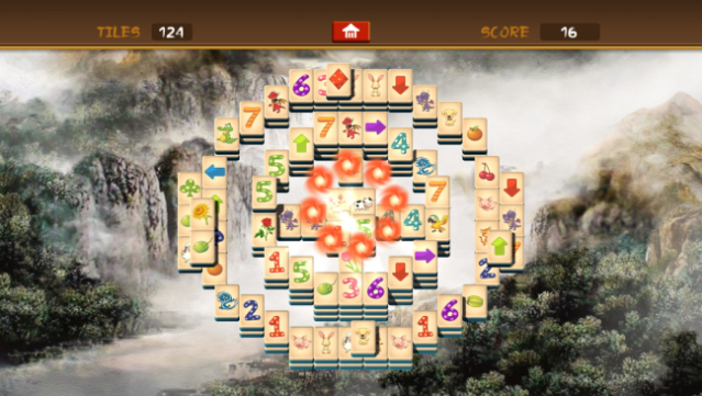 Mahjong Gameplay Screenshot
