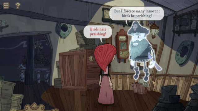 Nelly Cootalot: The Fowl Fleet Gameplay Screenshot