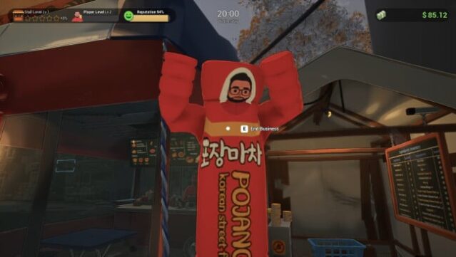 POJANGMACHA : Korean Street Food Management Simulator PC Screenshot