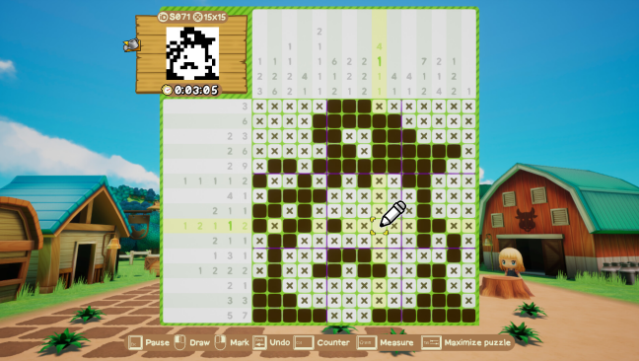 Piczle Cross: Story of Seasons PC Screenshot