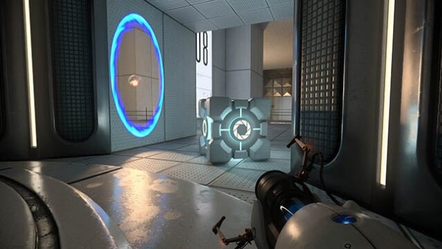 Portal with RTX PC Screenshot