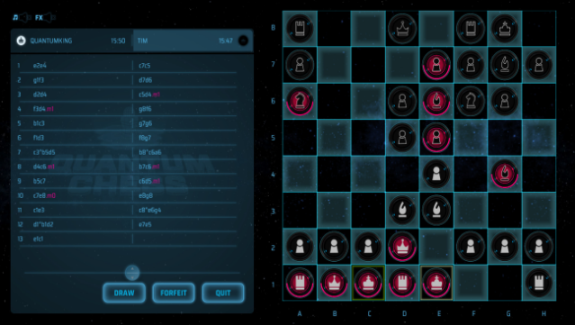 Quantum Chess PC Screenshot