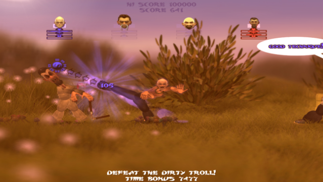 Rag Doll Kung Fu Gameplay Screenshot