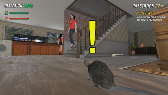 Rat Simulator Gameplay Screenshot