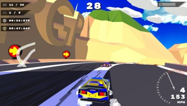 SPGP Super Polygon Grand Prix Gameplay Screenshot