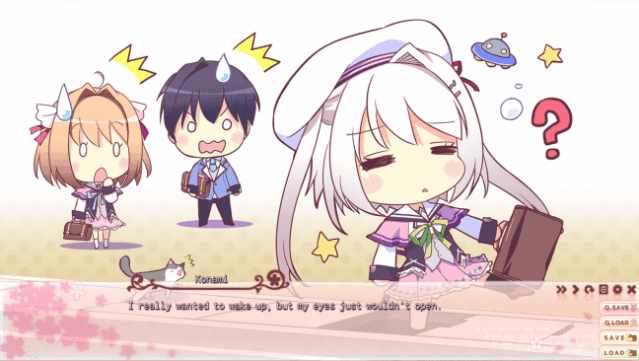 Saku Saku: Love Blooms With The Cherry Blossoms Gameplay Screenshot