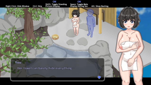 Secret Hot Springs Girl Gameplay Screenshot
