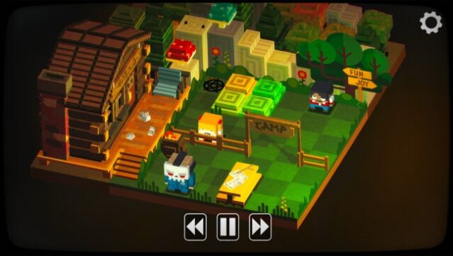 Slayaway Camp Gameplay Screenshot