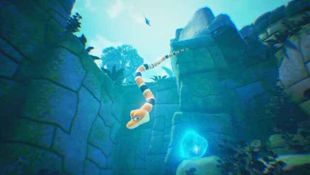Snake Pass Gameplay Screenshot