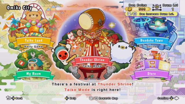 Taiko no Tatsujin: Rhythm Festival Gameplay Screenshot